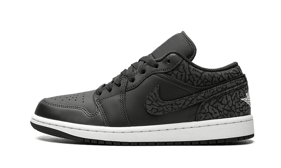 Air Jordan 1 Low Black Elephant