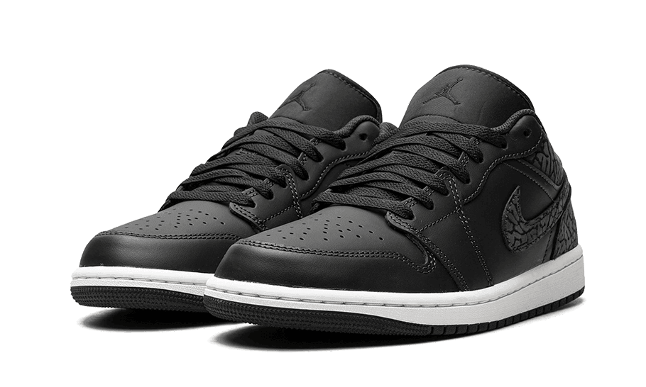 Air Jordan 1 Low Black Elephant