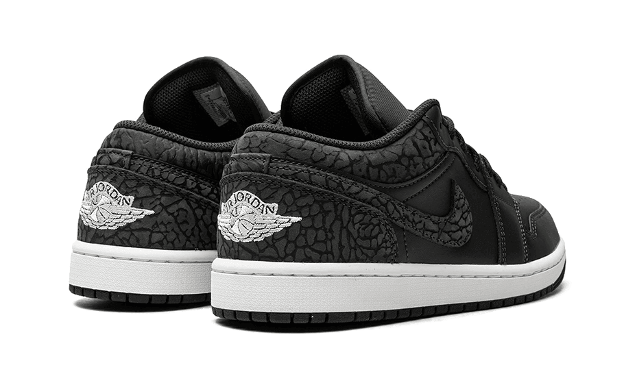 Air Jordan 1 Low Black Elephant