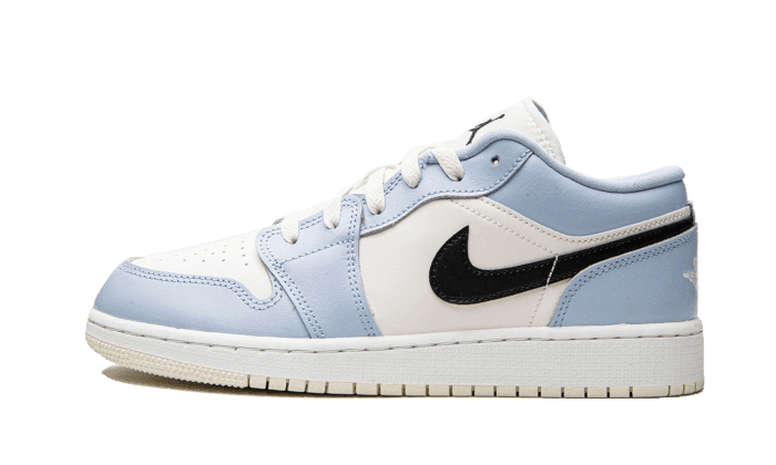 Air Jordan 1 Low Ice Blue Black