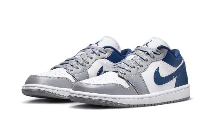 Air Jordan 1 Low White Grey Blue