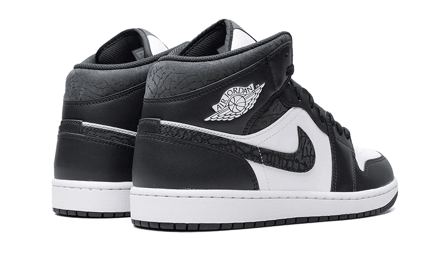 Air Jordan 1 Mid Black Elephant