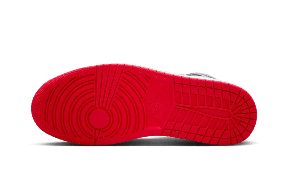Air Jordan 1 Mid Black Grey Red