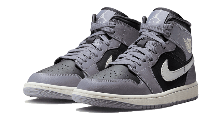 Air Jordan 1 Mid Cement Grey