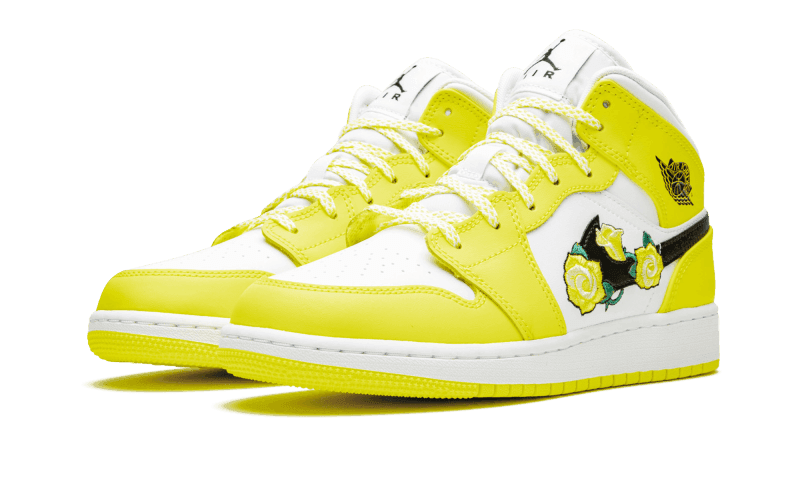 Air Jordan 1 Mid Dynamic Yellow