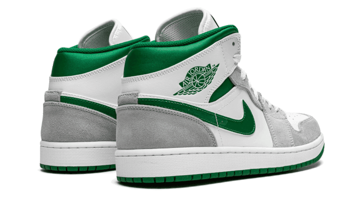 Air Jordan 1 Mid Grey Green