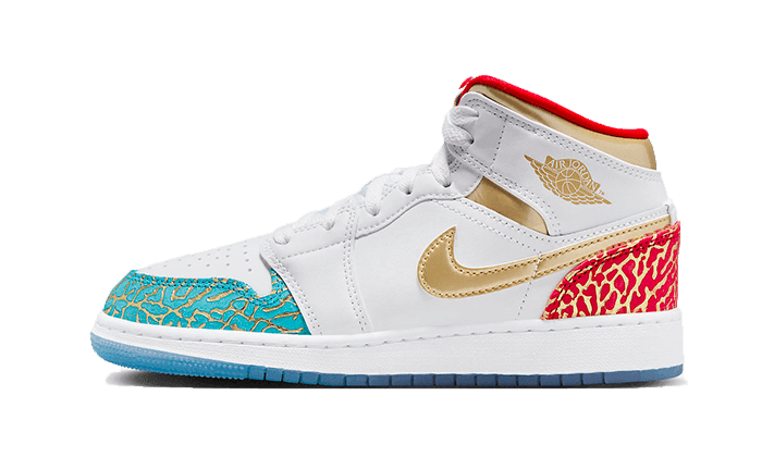 Air Jordan 1 Mid UNC to Chicago