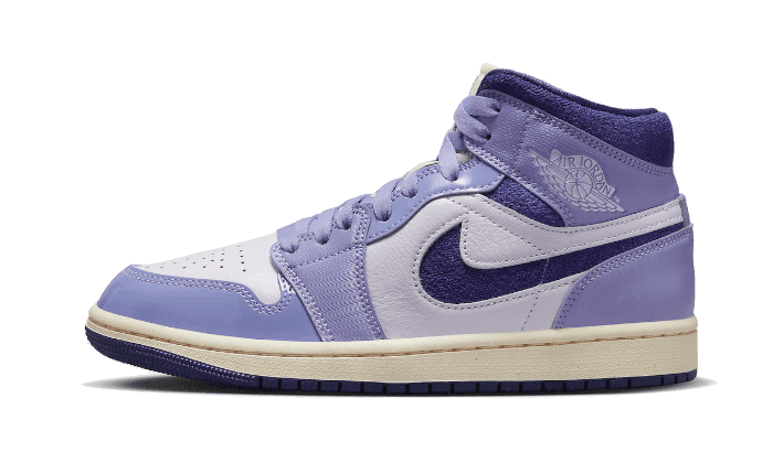 Air Jordan 1 Mid Purple Chenille