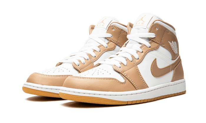 Air Jordan 1 Mid Tan Gum