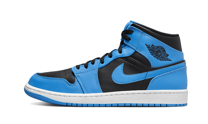 Air Jordan 1 Mid University Blue Black