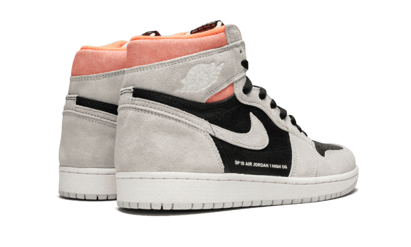 Air Jordan 1 Retro High Neutral Grey Hyper Crimson