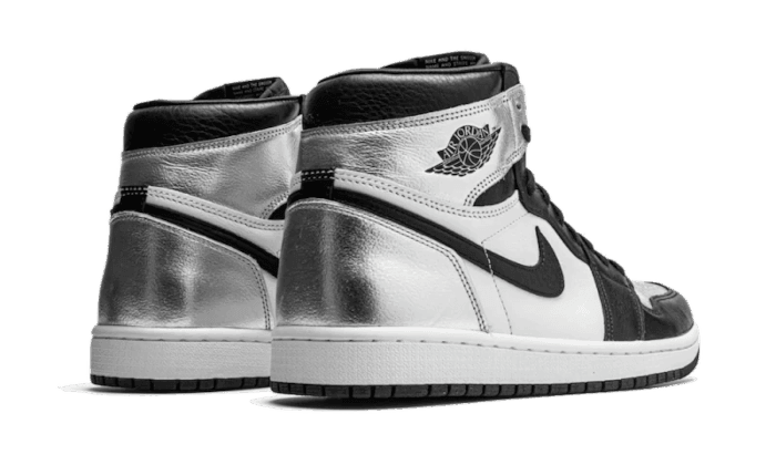 Air Jordan 1 Retro High Silver Toe