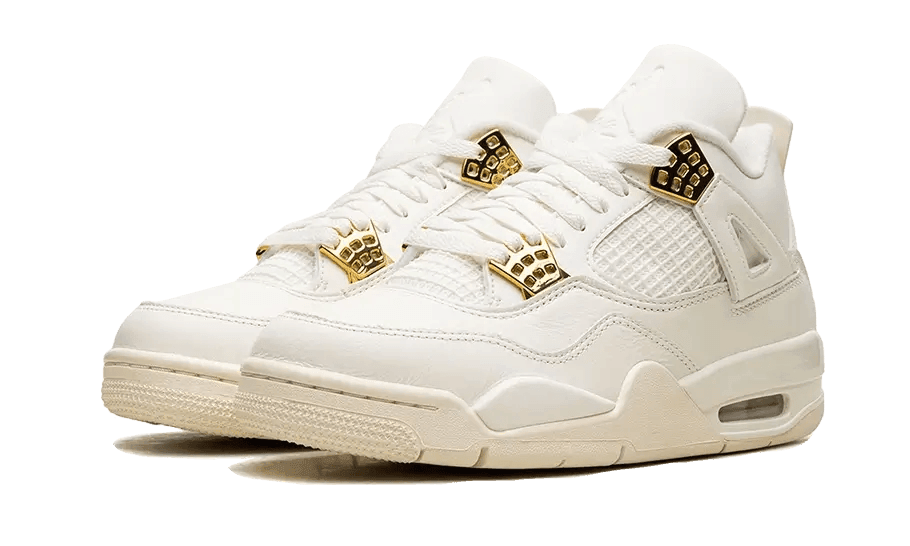 Air Jordan 4 Sail Metallic Gold