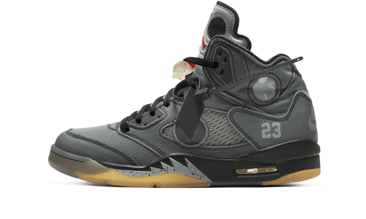Air Jordan 5 Retro Off-White Black
