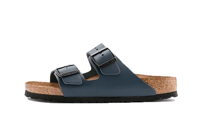 Birkenstock Arizona Natural Leather Blue