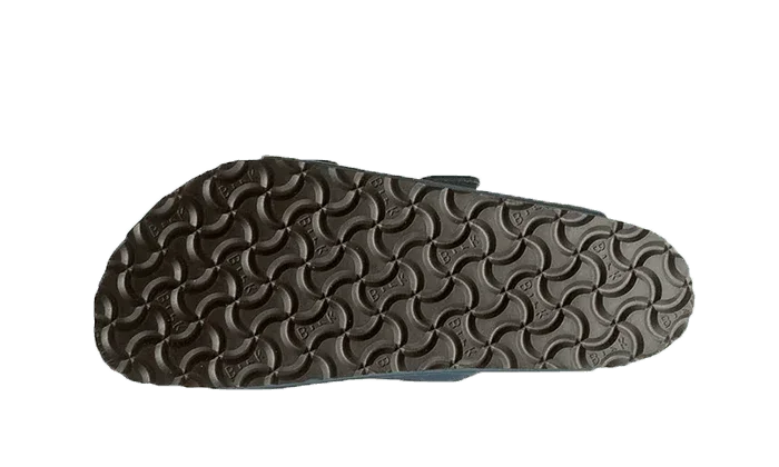 Birkenstock Arizona Natural Leather Blue