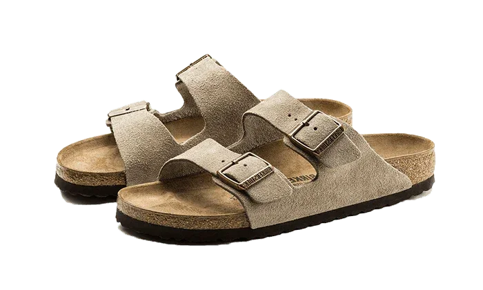 Birkenstock Arizona Suede Leather Taupe