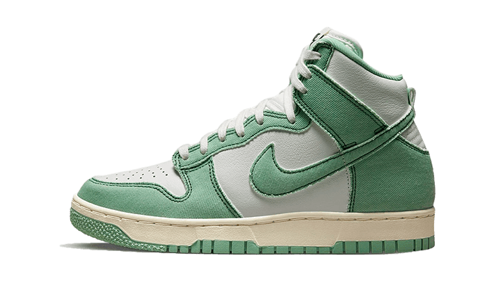 Nike Dunk High 1985 Enamel Green Denim