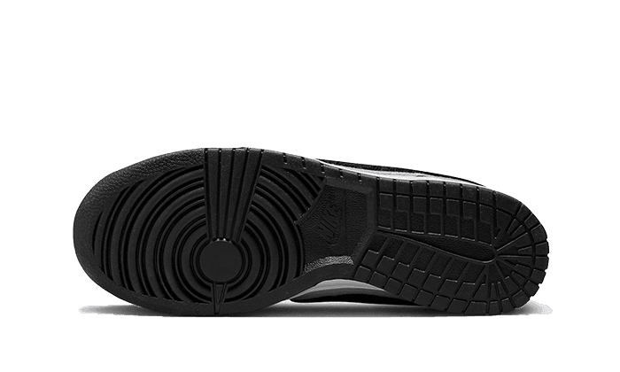 Nike Dunk Low Chenille Swoosh Grey Black