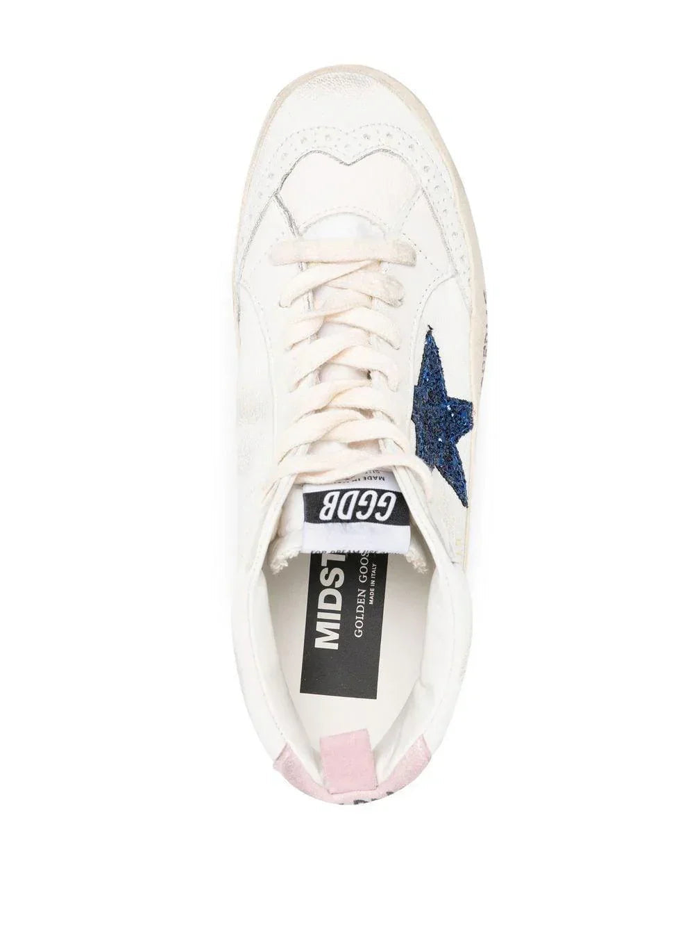 Golden Goose Mid Star lace-up sneakers