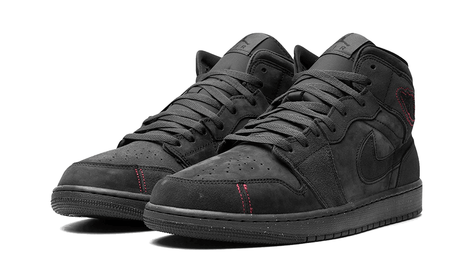 Air Jordan 1 Mid SE Craft Grey Red