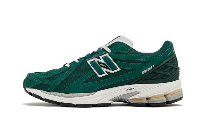 New Balance 1906R Green Suede Metallic Silver