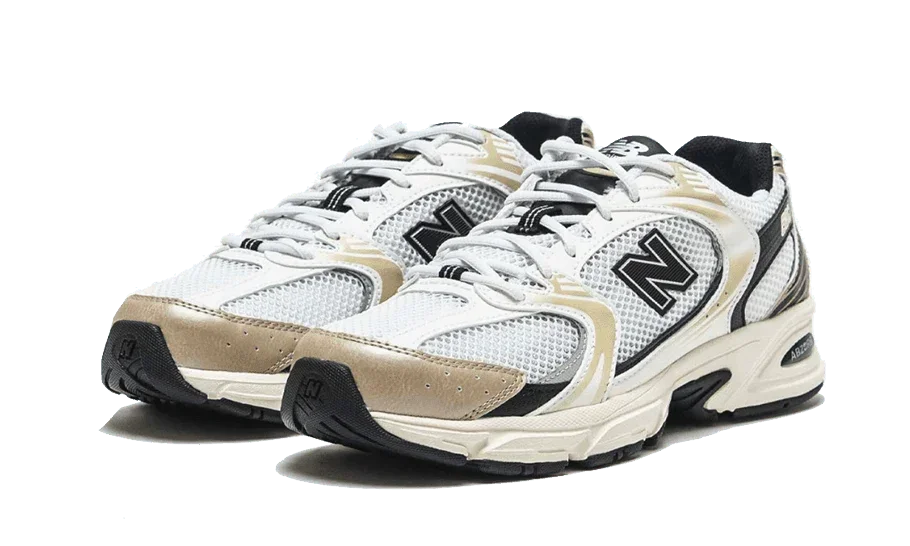 New Balance 530 White Light Gold Metallic