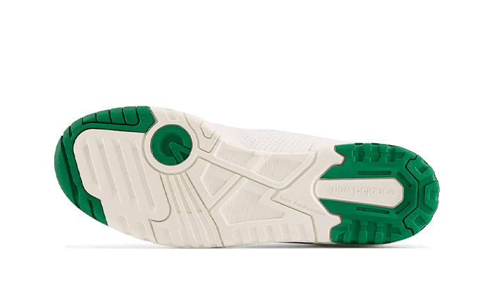 New Balance 550 White Classic Green
