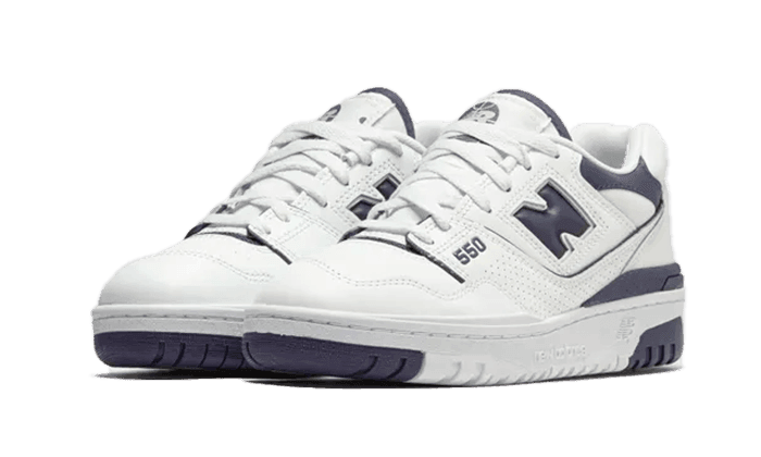 New Balance 550 White Dark Mercury
