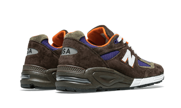 New Balance 990 V2 Made In USA Brown Purple