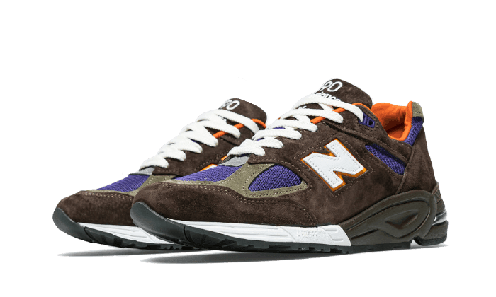 New Balance 990 V2 Made In USA Brown Purple