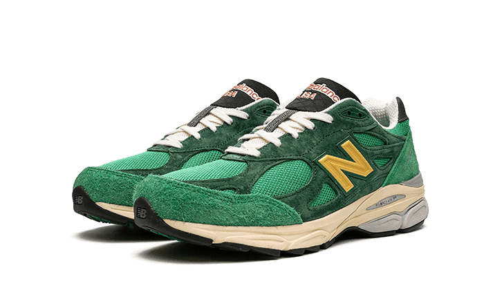 New Balance 990 V3 Made In USA Teddy Santis Green Gold