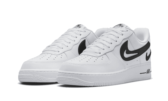 Nike Air Force 1 Low '07 FM Cut Out Swoosh White Black