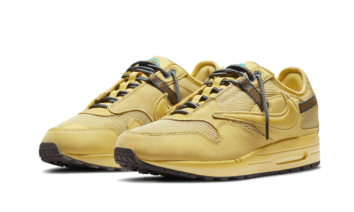 Nike Air Max 1 Travis Scott Cactus Jack Saturn Gold