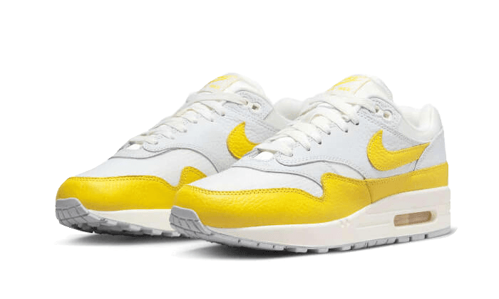 Nike Air Max 1 White Bright Yellow