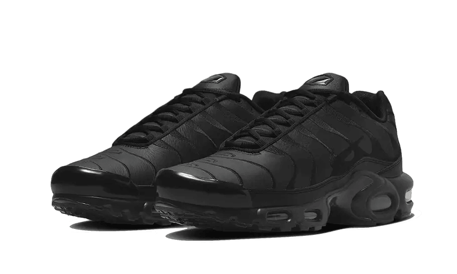 Nike Air Max Plus Triple Black Leather