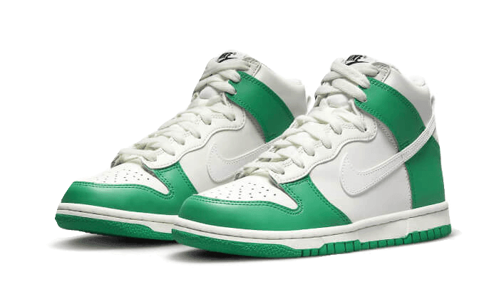 Nike Dunk High White Green
