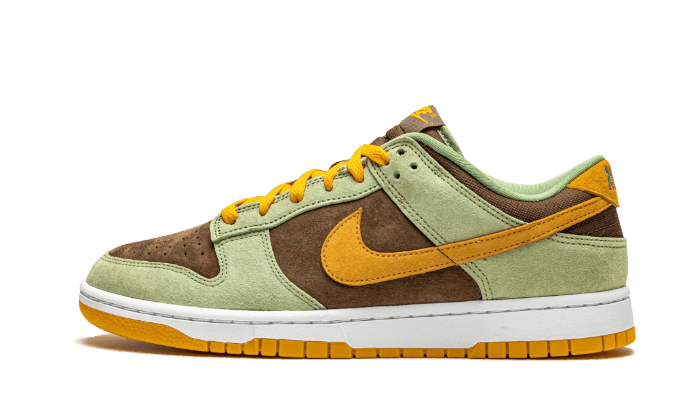 Nike Dunk Low Olive Brown Orange
