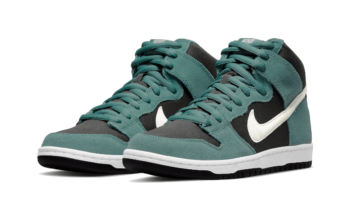 Nike Nike SB Dunk High Green Suede