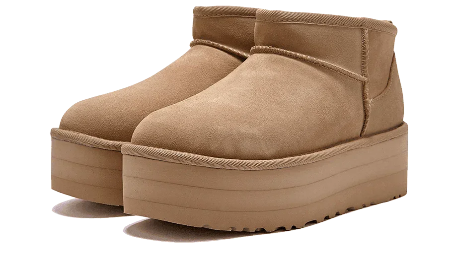UGG Classic Ultra Mini Platform Boot Mustard Seed