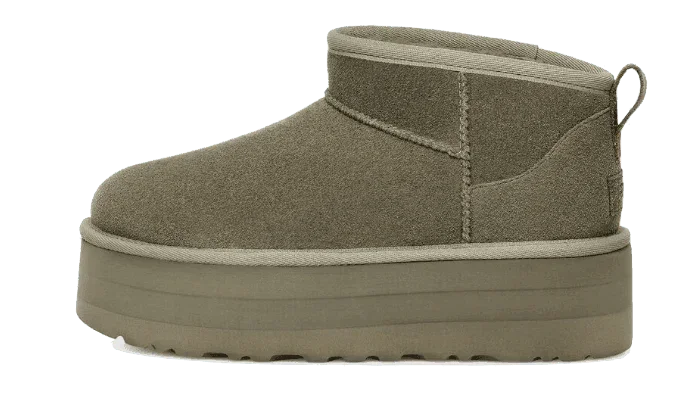 UGG Classic Ultra Mini Platform Moss Green