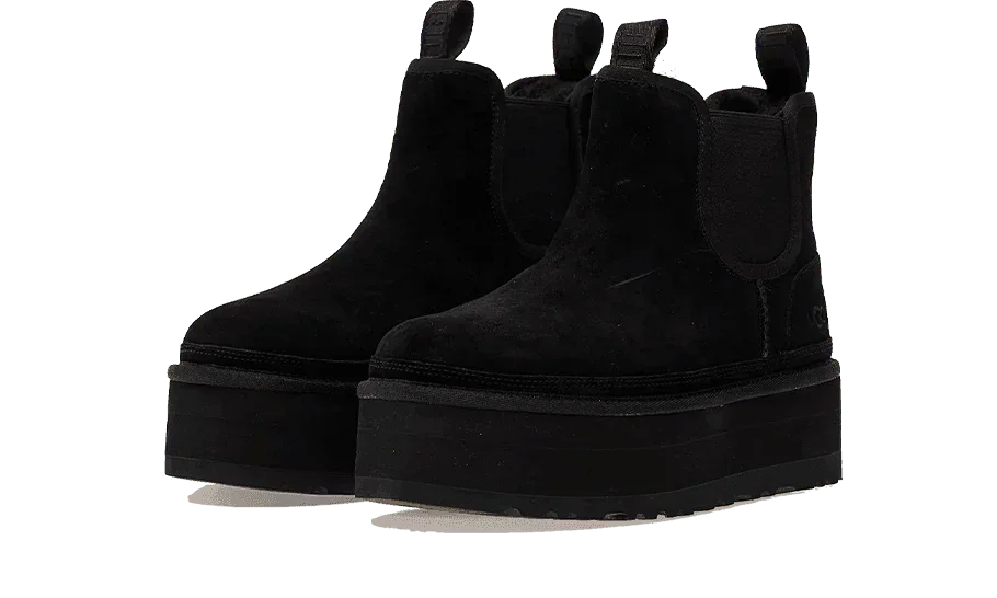 UGG Neumel Platform Chelsea Boot Black