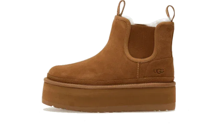 UGG Neumel Platform Chelsea Boot Chestnut
